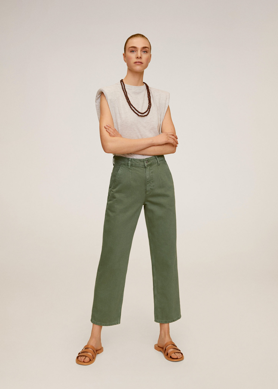 Женский Mango Джинсы CHINO (цвет ), артикул 67035915 | Фото 3