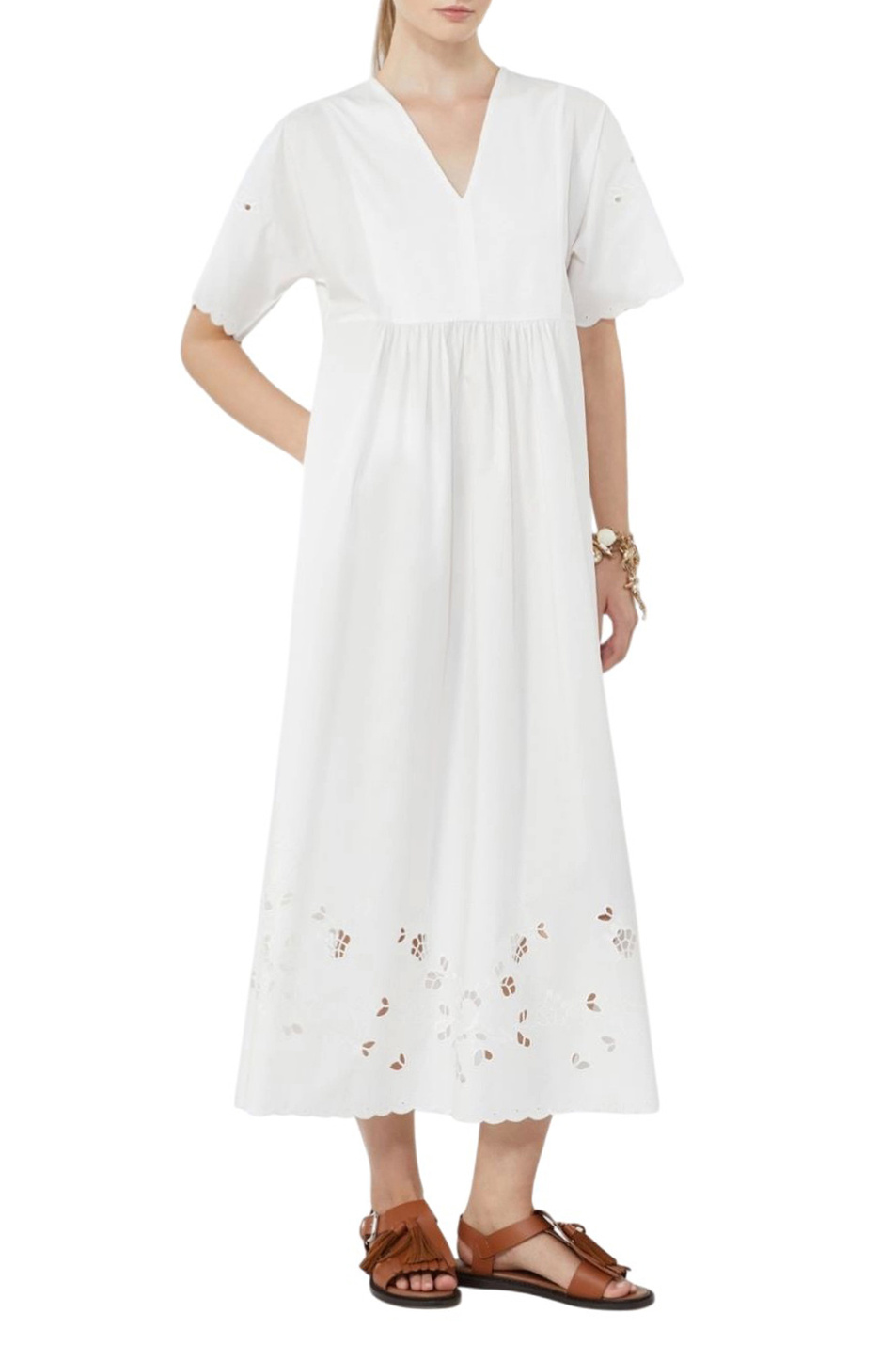 Женский Weekend Max Mara Платье TARTUFO из хлопка (цвет ), артикул 2615621092 | Фото 2