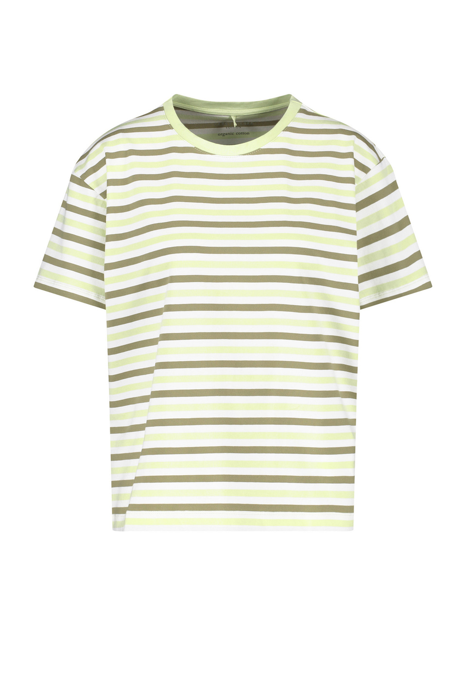 Женский Gerry Weber Футболка из эластичного хлопка в полоску (цвет ), артикул 670001-44031 | Фото 1