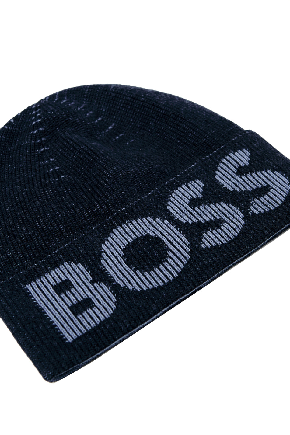 BOSS Шапка с крупным логотипом на отвороте (цвет ), артикул 50475939 | Фото 2