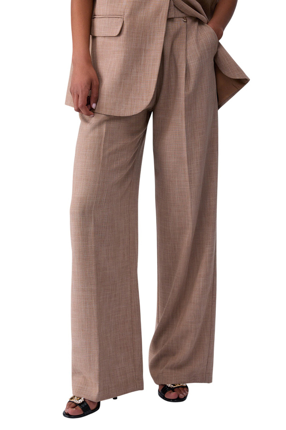 Женский Liu Jo Брюки с защипами (цвет ), артикул WA6167T332A | Фото 4