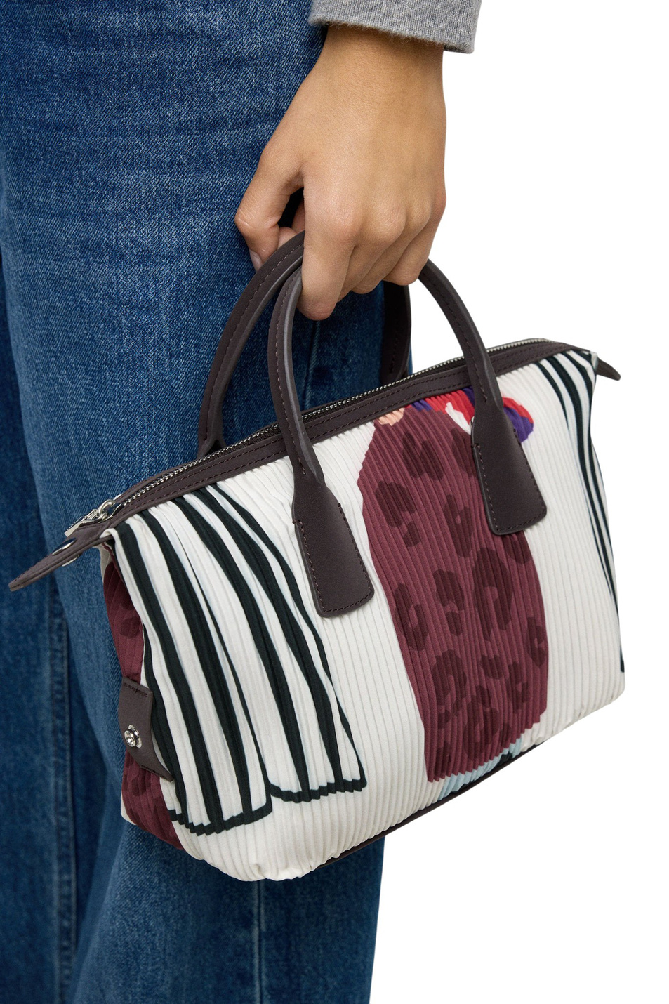 Женский Parfois Сумка-тоут с принтом (цвет ), артикул 241269 | Фото 5