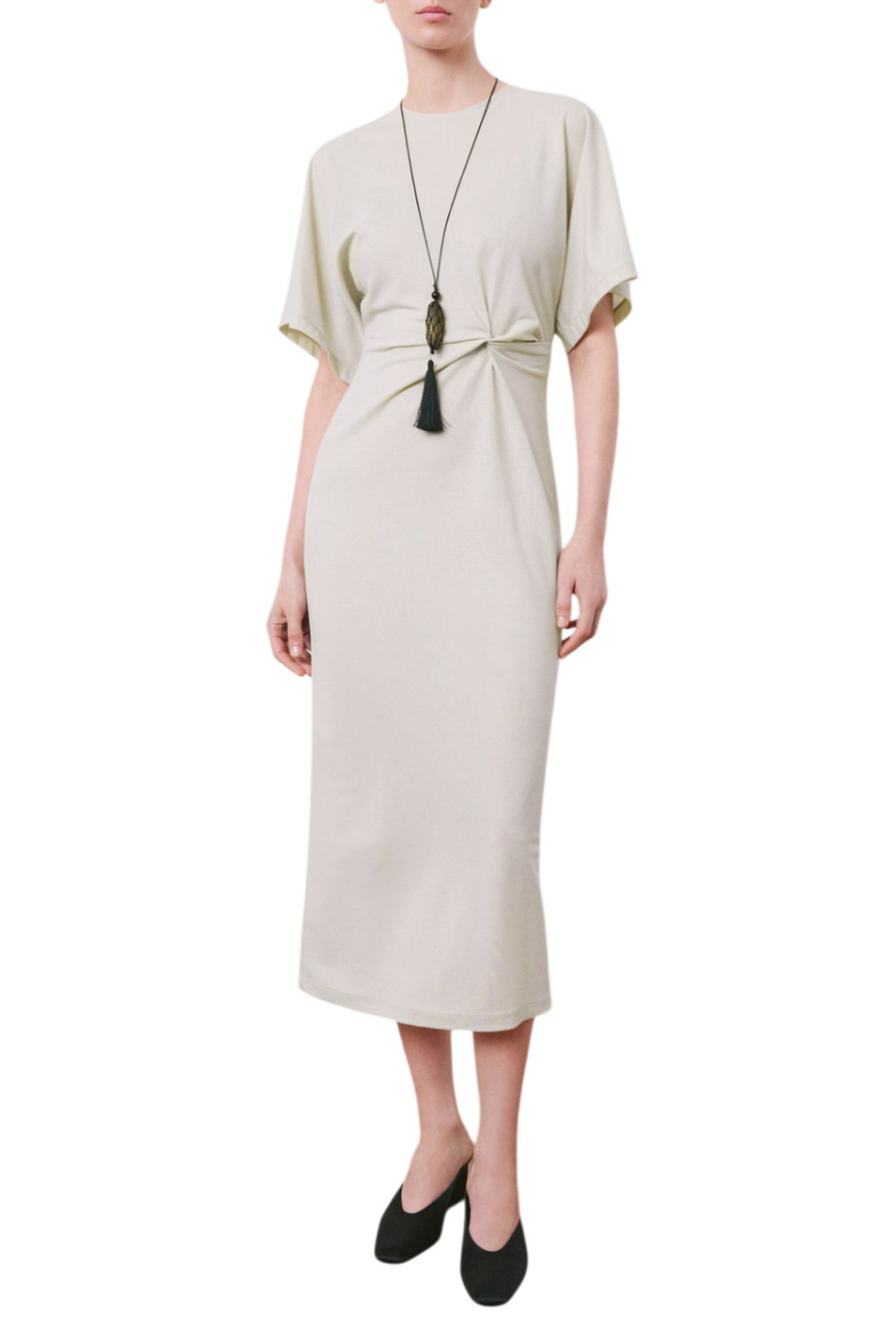 Женский Mango Платье VALEN из смесовой вискозы (цвет ), артикул 27055827 | Фото 2