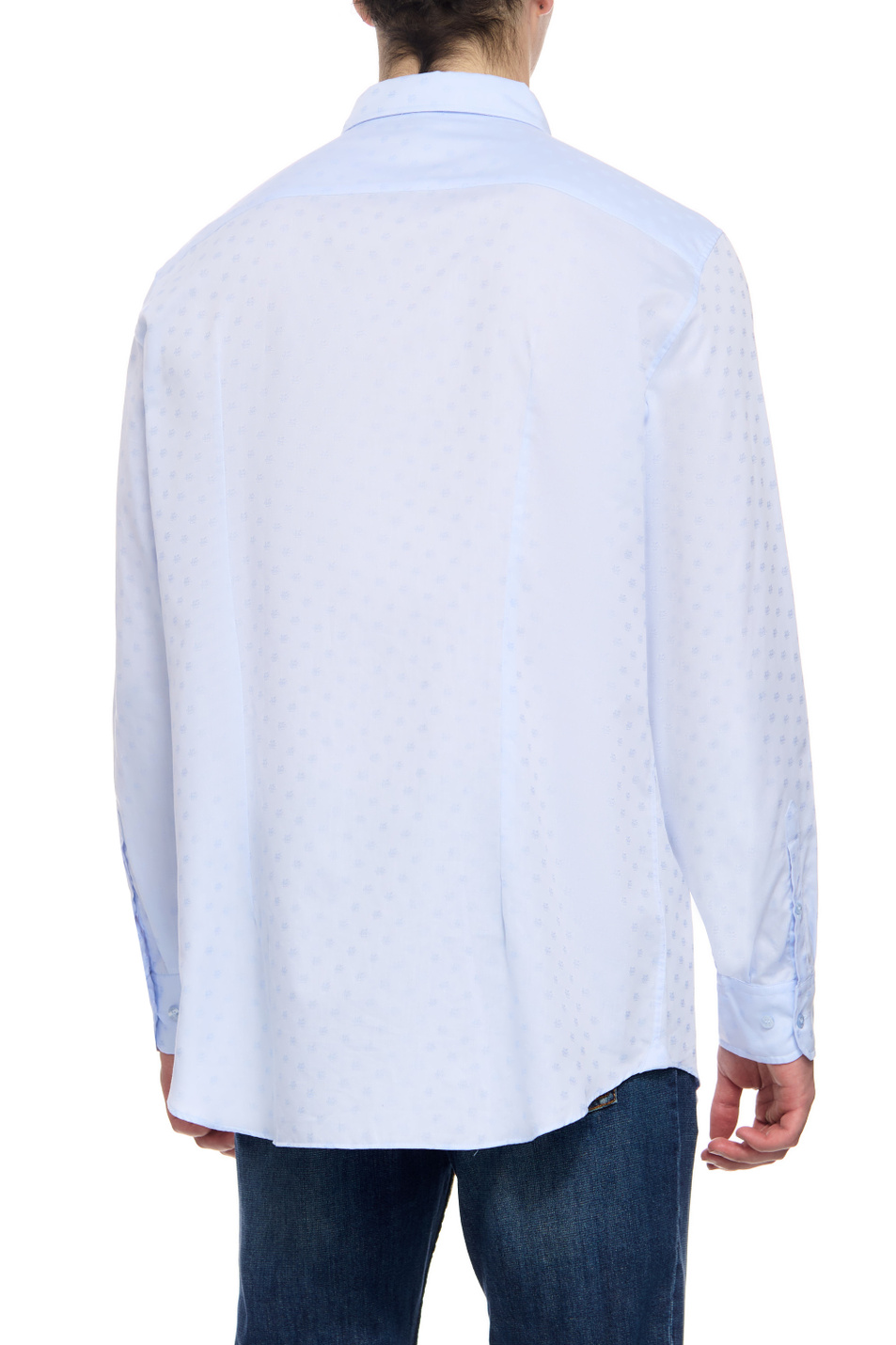 Мужской Etro Рубашка из натурального хлопка (цвет ), артикул 1290831090250 | Фото 4