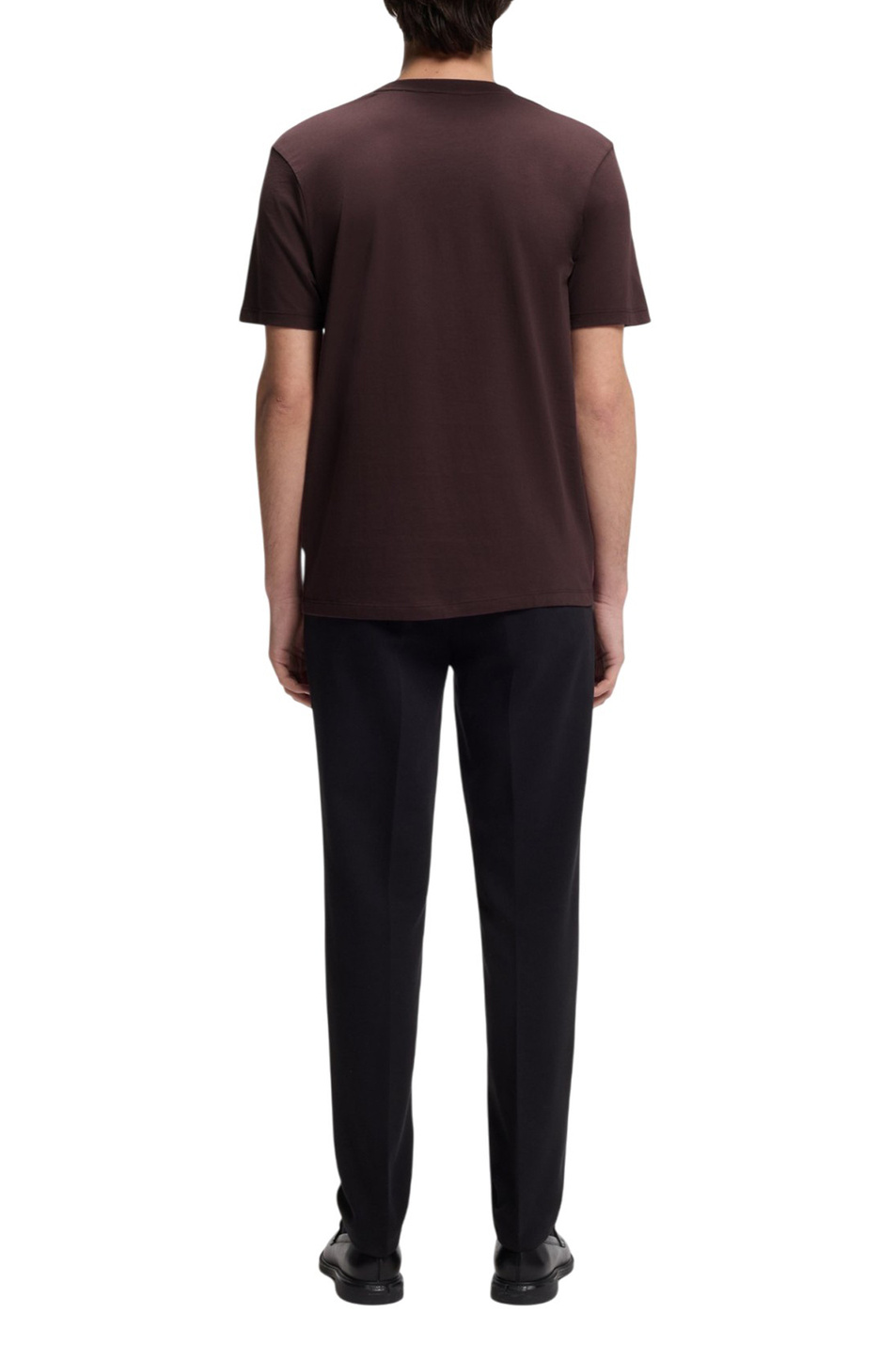 Мужской HUGO Футболка Dulivio из хлопка с логотипом (цвет ), артикул 50467556 | Фото 5