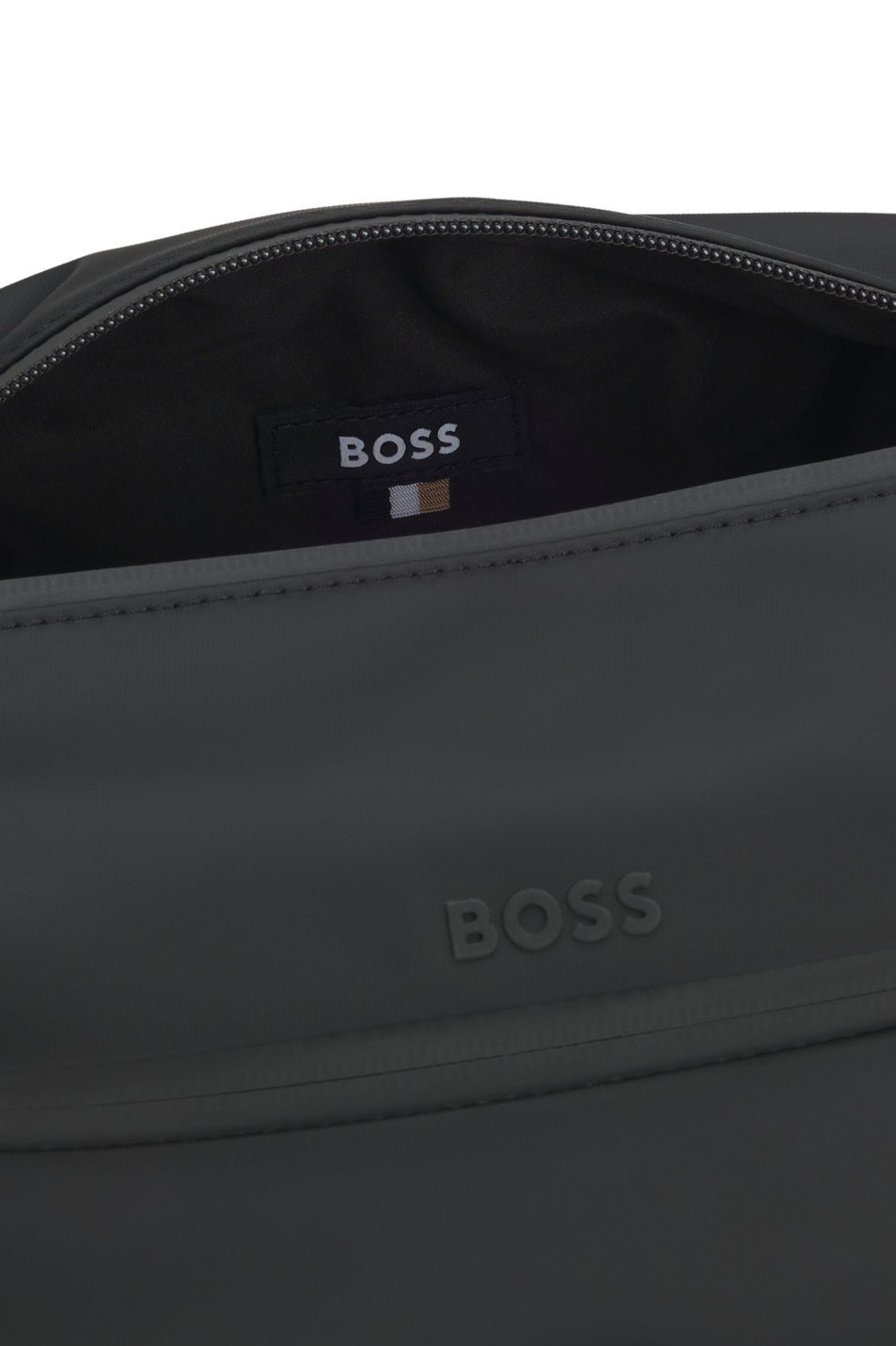 Косметичка Stenson с логотипом|Основной цвет:Черный Мужской BOSS Косметичка Stenson с логотипом (цвет ), артикул 50558375 | Фото 4