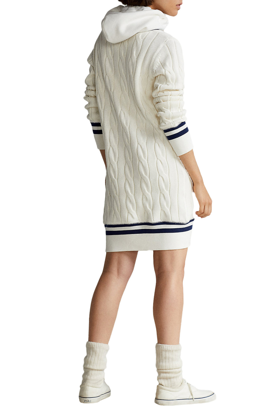 Polo Ralph Lauren Платье-свитер с капюшоном в стиле крикет (цвет ), артикул 211843267001 | Фото 3