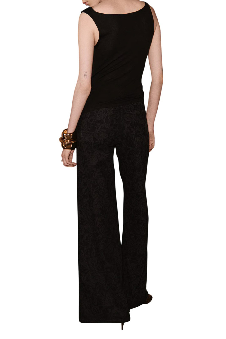 Женский Mango Джинсы CARMEN с принтом (цвет ), артикул 17036356 | Фото 3