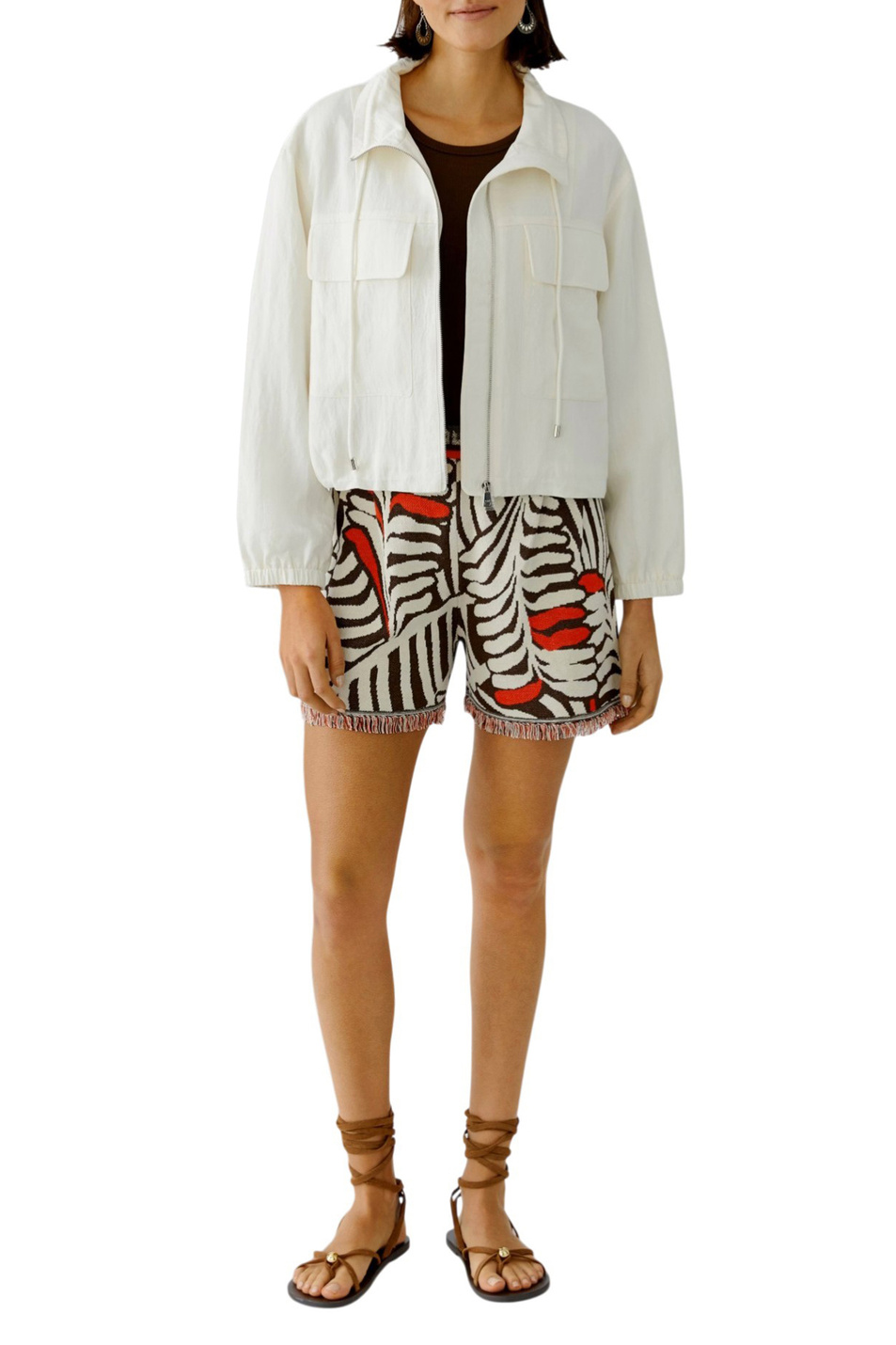 Женский OUI Куртка однотонная (цвет ), артикул 97492 | Фото 3