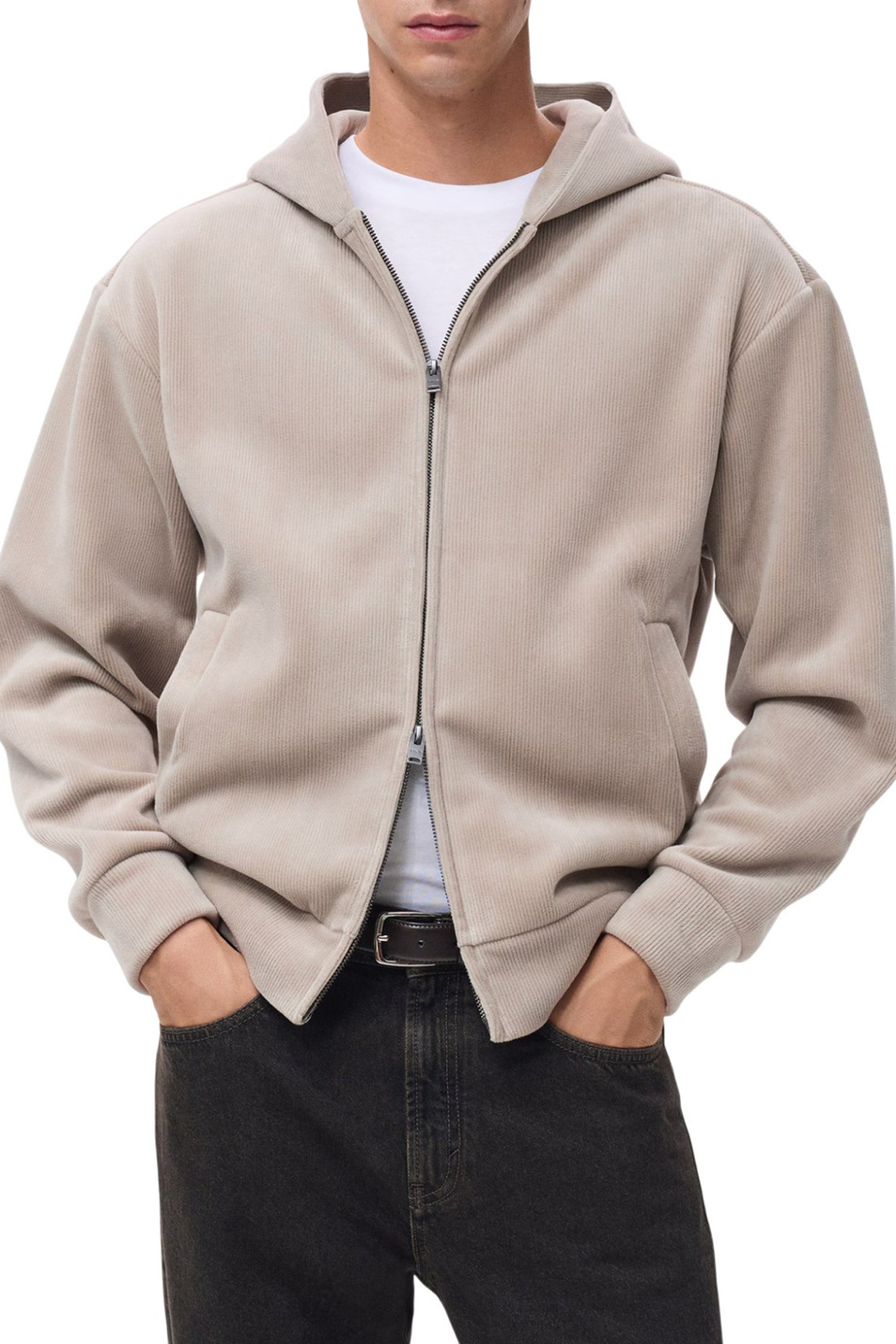 Мужской Mango Man Толстовка COURDORZ вельветовая (цвет ), артикул 17017900 | Фото 3