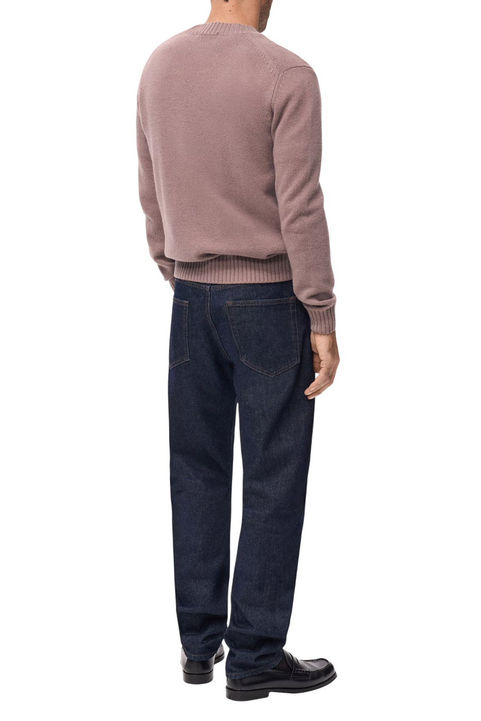 Джемпер LORY из шерсти|Основной цвет:Пудровый Мужской Mango Man Джемпер LORY из шерсти (цвет ), артикул 27031263 | Фото 4