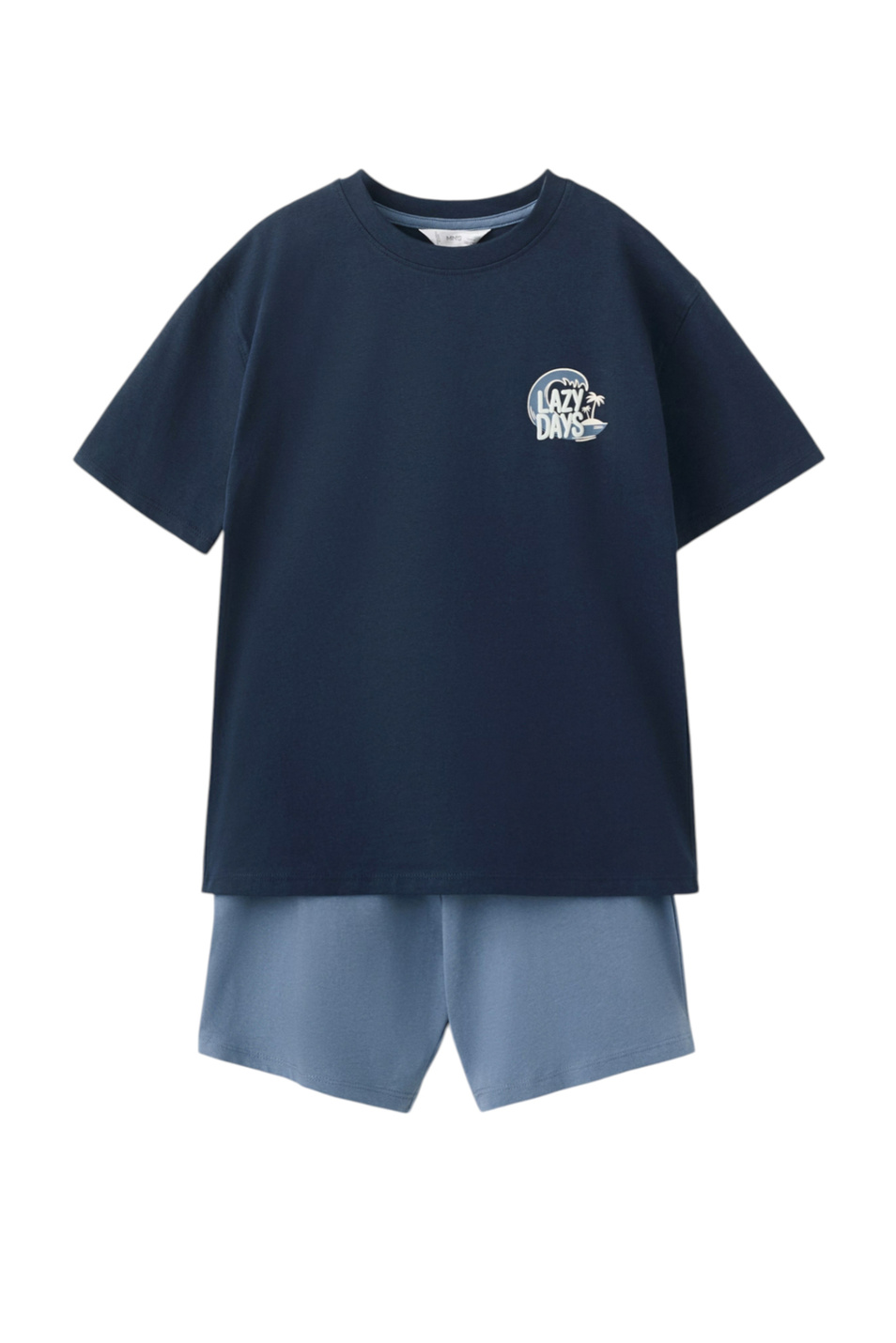 Мальчикам Mango Kids Пижама LAZYPI из хлопка (цвет ), артикул 27065961 | Фото 1