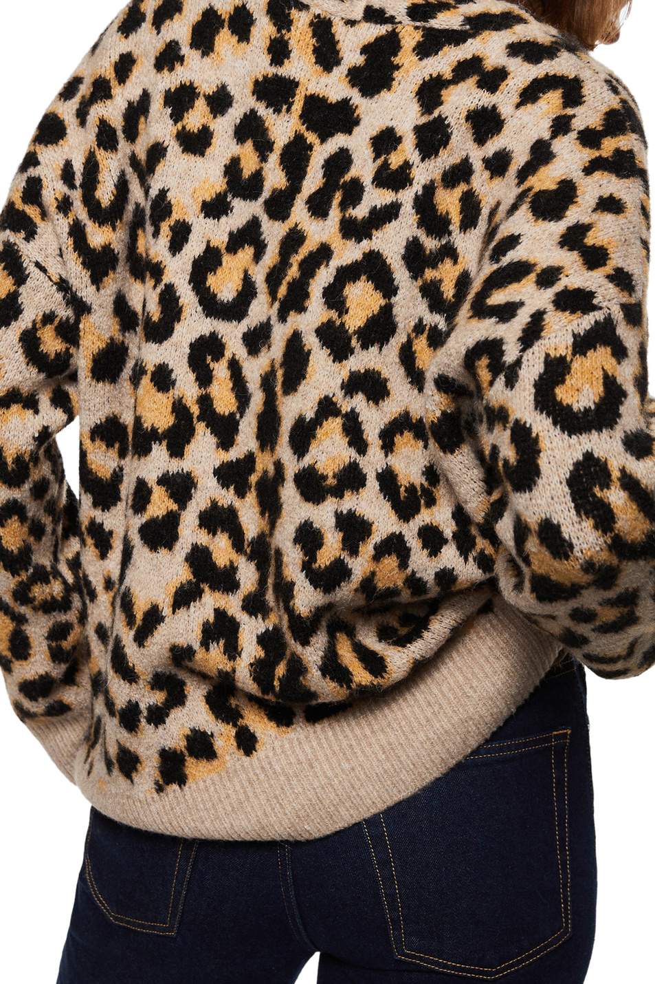 Женский Mango Кардиган LEOPARD с принтом (цвет ), артикул 37035930 | Фото 4