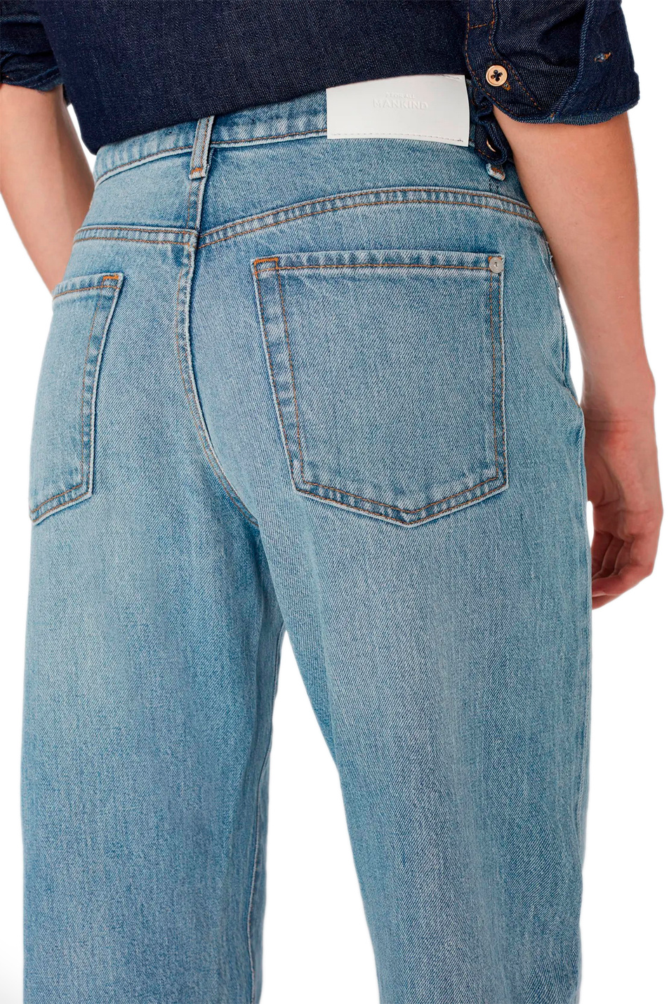Женский 7 for all Mankind Джинсы TESS с высокой посадкой (цвет ), артикул JSSTC100AW | Фото 6