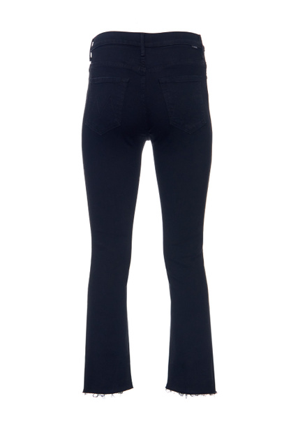 Облегающие укороченные джинсы|Основной цвет:Черный|Артикул:1157-180 | Фото 2