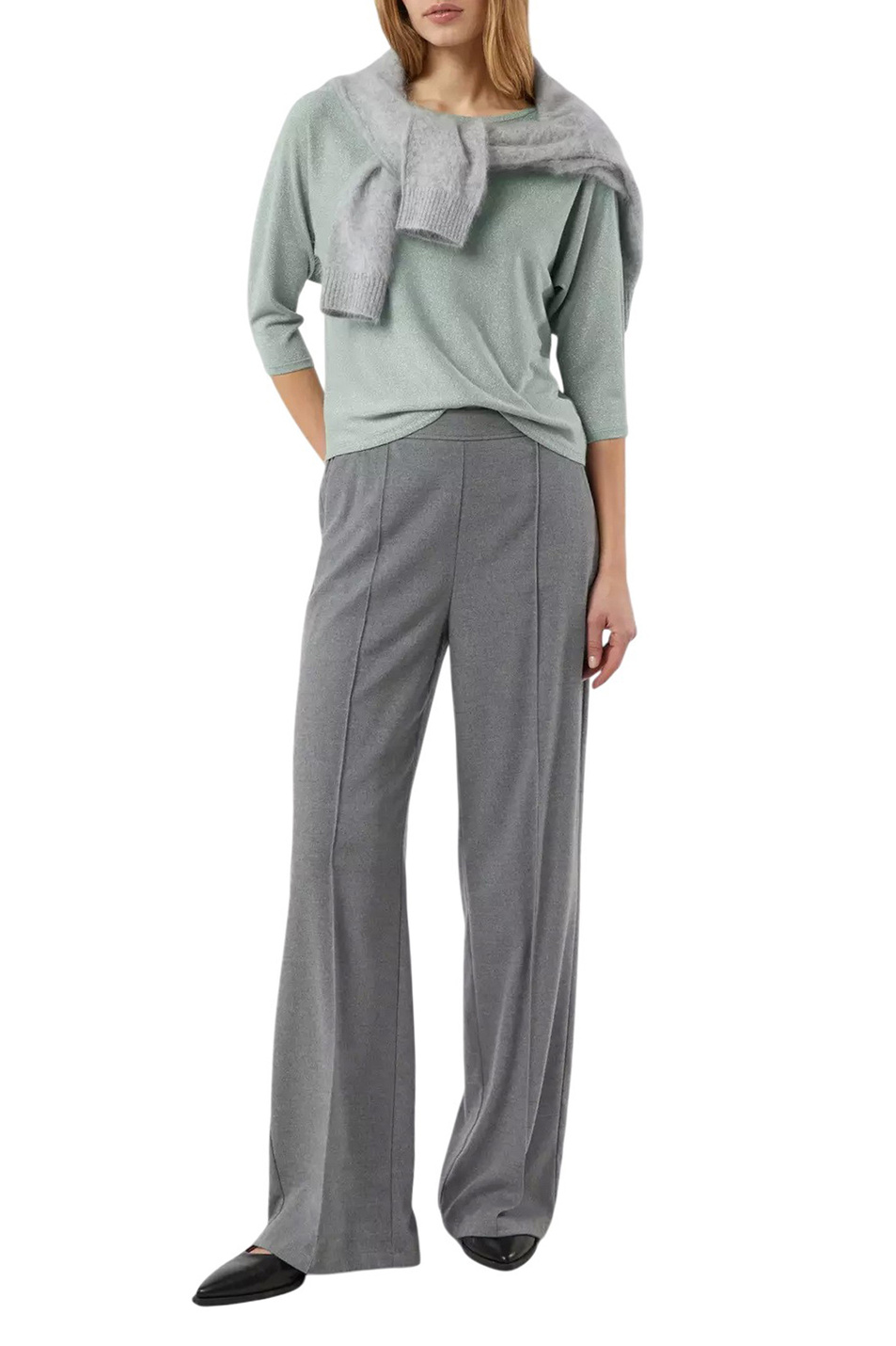 Женский Comma Джемпер с люрексом (цвет ), артикул 2176585 | Фото 2