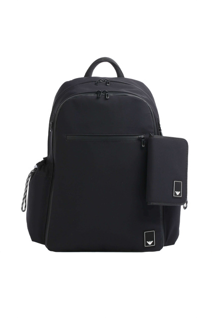 Текстильный рюкзак|Основной цвет:Черный|Артикул:Y4O359-Y104V | Фото 1