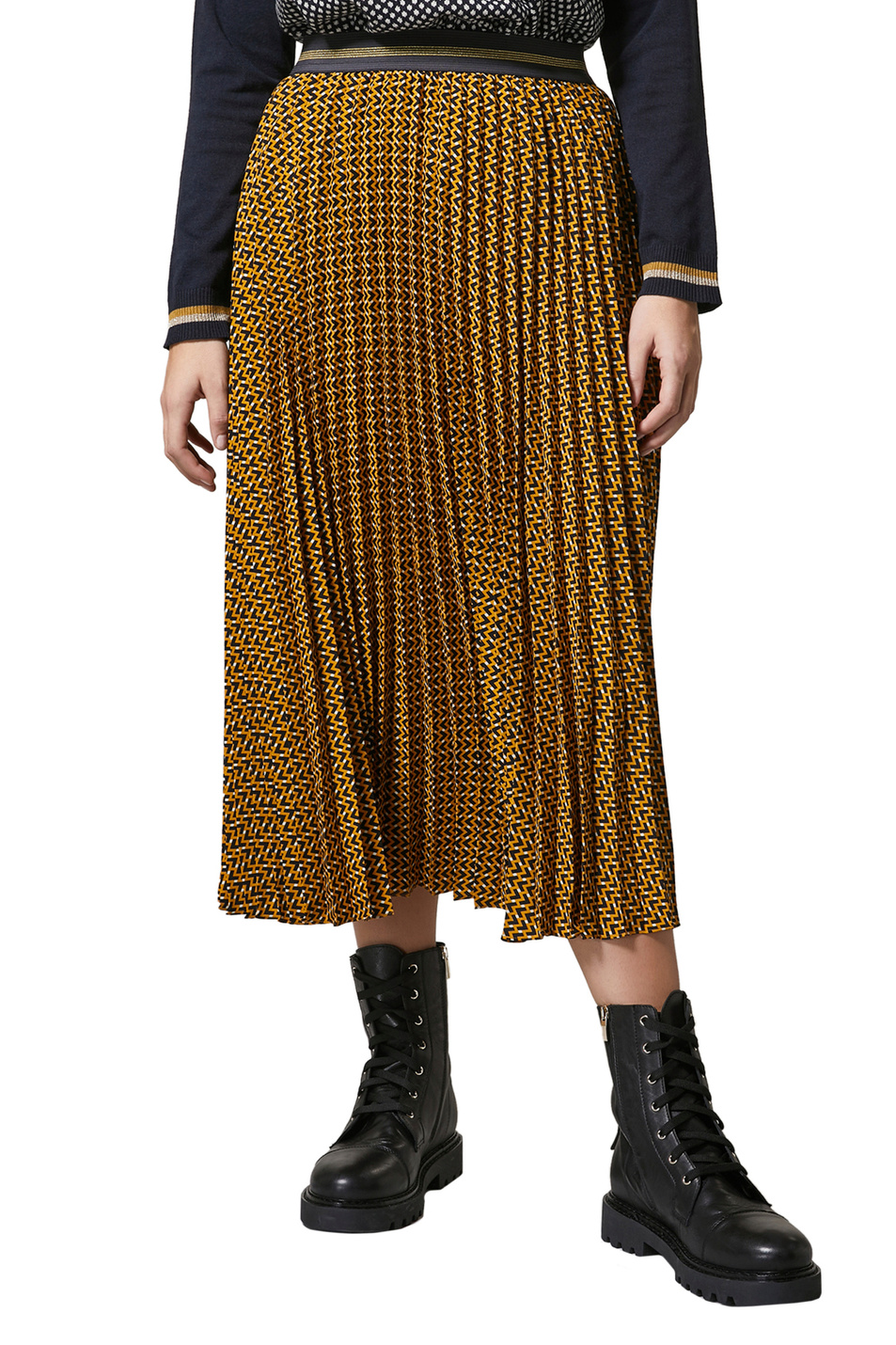 Женский Persona Длинная плиссированная юбка CIAO с эластичным поясом (цвет ), артикул 1103112 | Фото 4