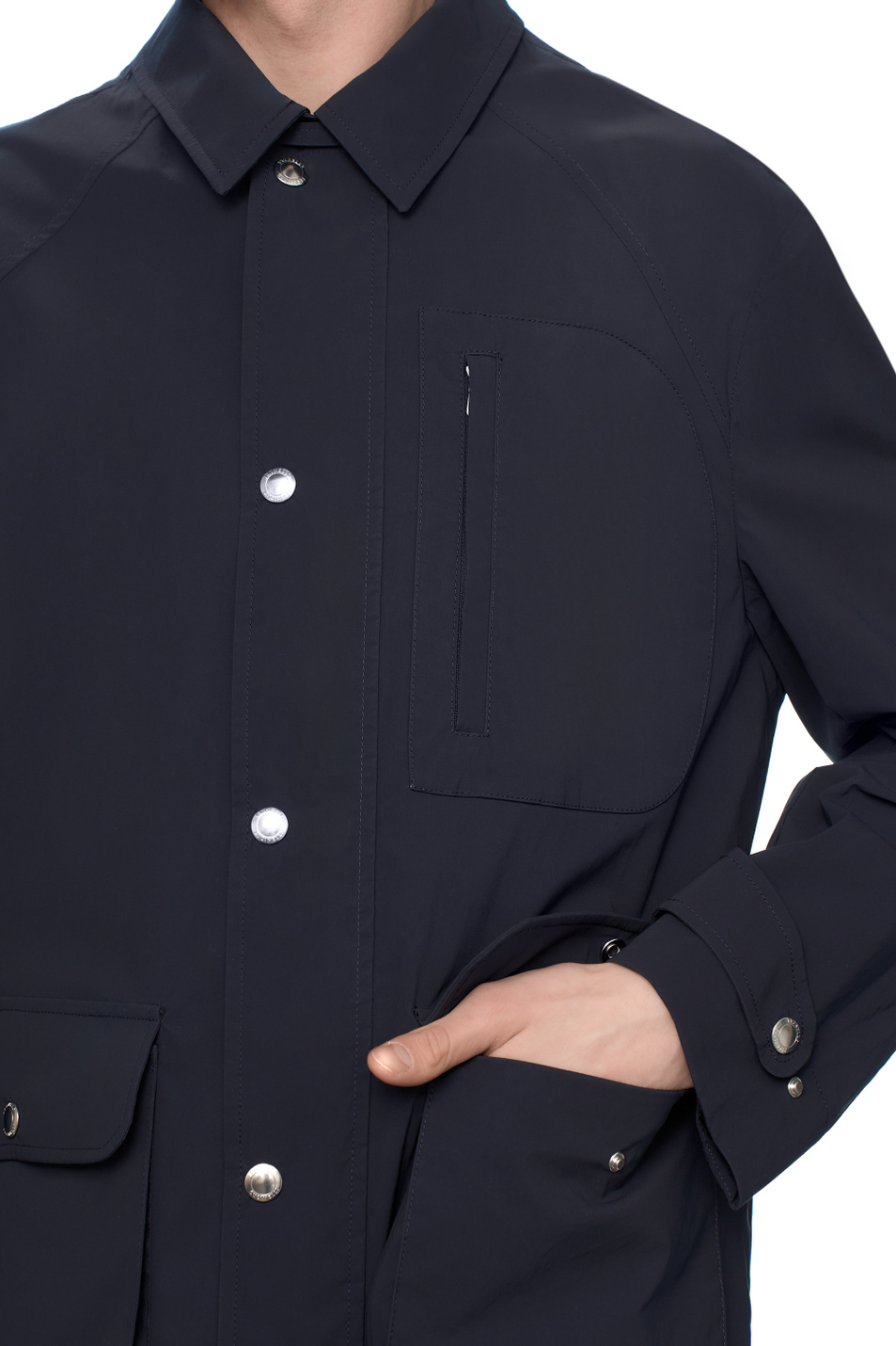 Мужской Brunello Cucinelli Куртка однотонная (цвет ), артикул MR4566490 | Фото 6