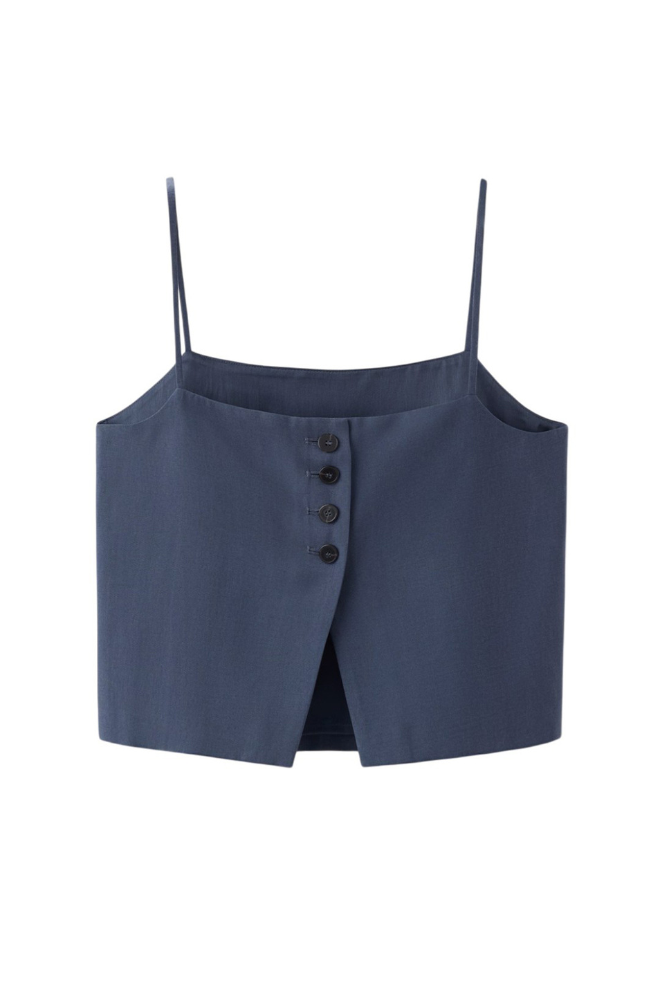 Женский Mango Топ TEMPO однотонный (цвет ), артикул 27995832 | Фото 2