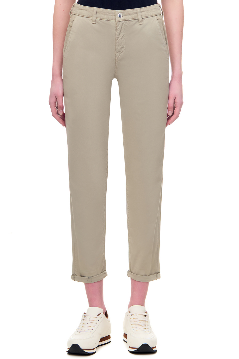 Женский Emporio Armani Джинсы из эластичного хлопка (цвет ), артикул 3R2J5A-2NP9Z | Фото 4