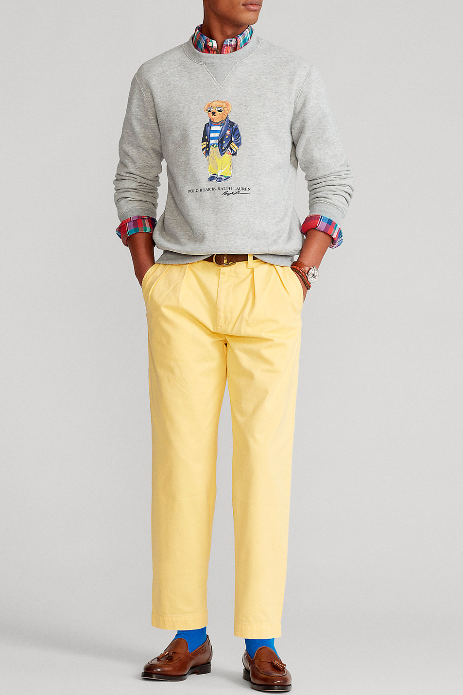 Polo Ralph Lauren Свитшот Marina Polo Bear из флиса (цвет ), артикул 710835784002 | Фото 2