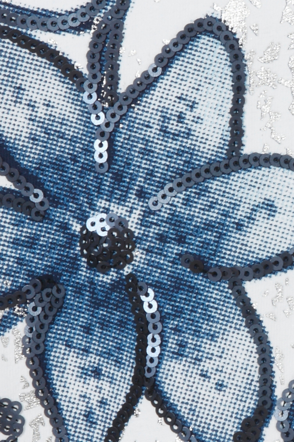 Женский Via Appia Due Футболка с принтом и пайетками (цвет ), артикул 2611485 | Фото 3