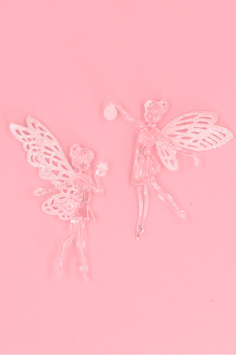 Gisela Graham Елочная игрушка "Фея радужно-розовая" 17 см, в ассортименте ( цвет), артикул 17375 | Фото 2