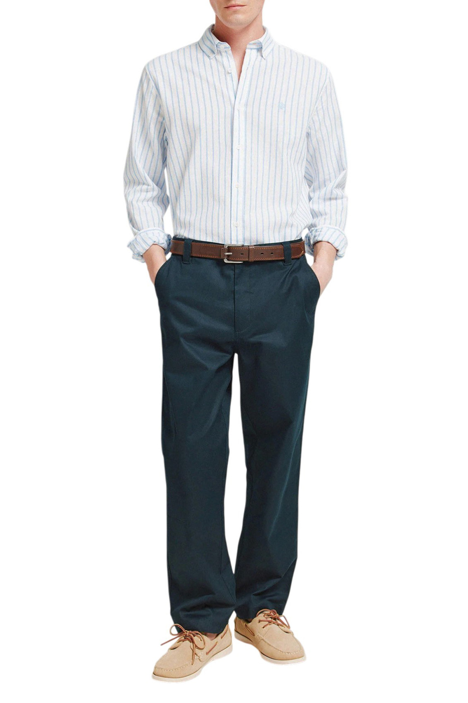 Мужской Springfield Брюки из эластичного хлопка (цвет ), артикул 1553728 | Фото 2