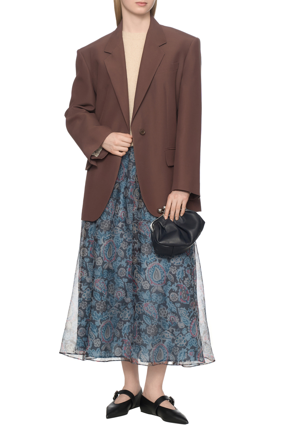 Женский Weekend Max Mara Юбка PANTEON с принтом (цвет ), артикул 2615101101 | Фото 3