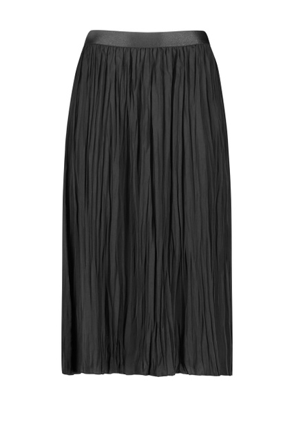 Плиссированная юбка|Основной цвет:Черный|Артикул:310303-11009 | Фото 1