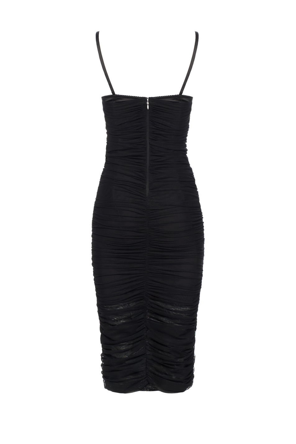 Платье со стразами и кружевом|Основной цвет:Черный Женский Liu Jo Платье со стразами и кружевом (цвет ), артикул PA6064J4966 | Фото 2