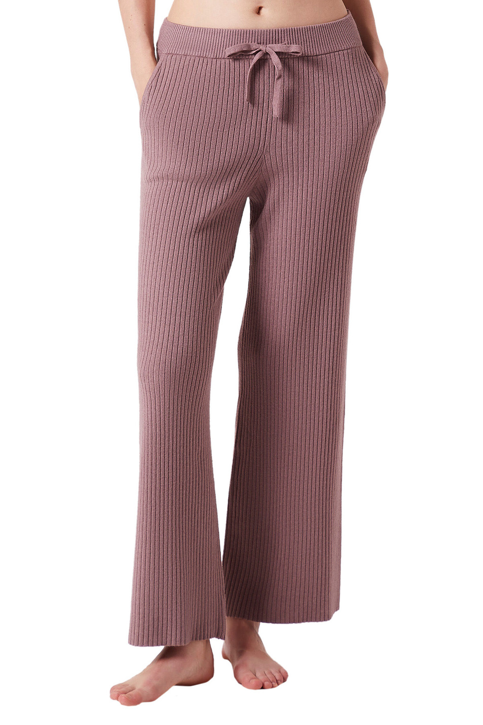 Женский Etam Трикотажные брюки BALINA в рубчик (цвет ), артикул 6535474 | Фото 1