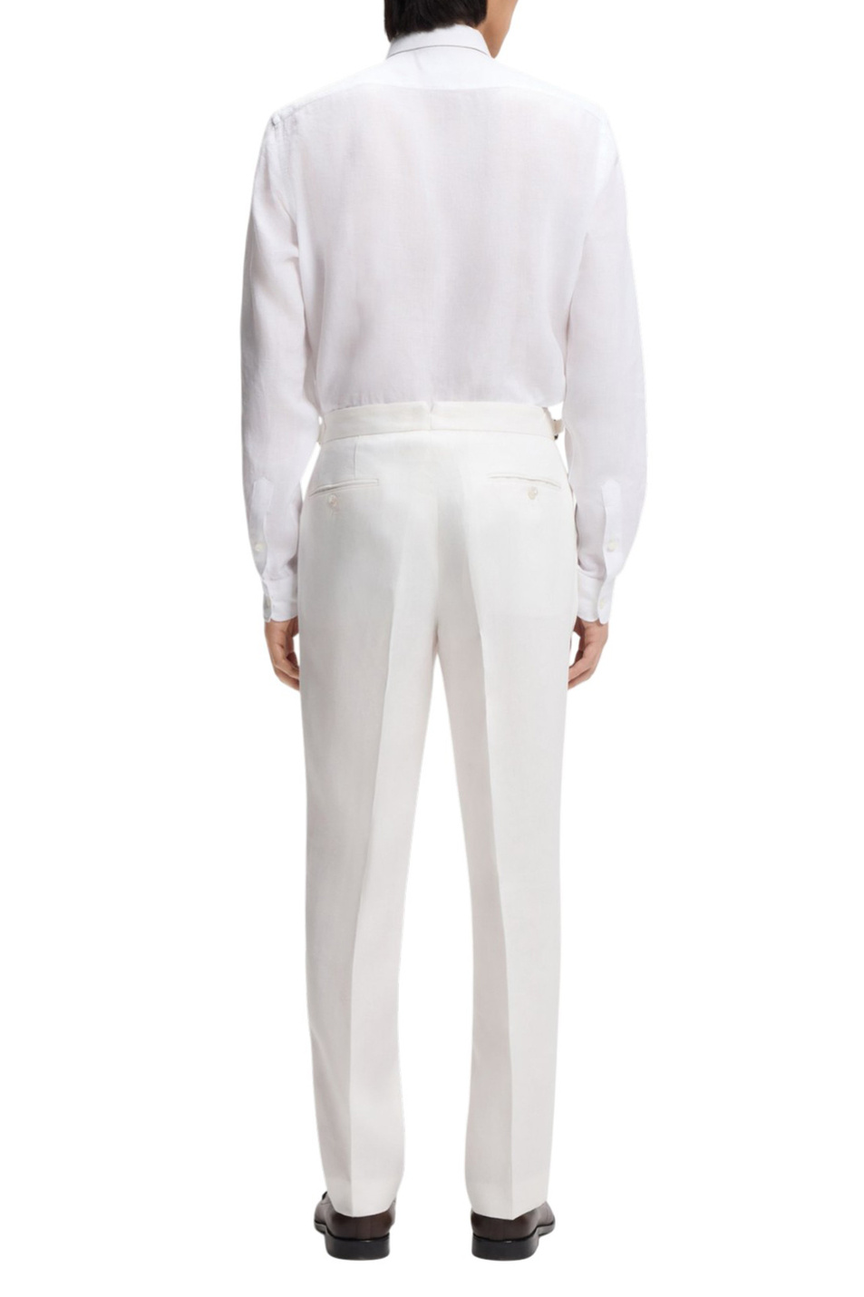 Мужской BOSS Брюки Perino из льна (цвет ), артикул 50563231 | Фото 4