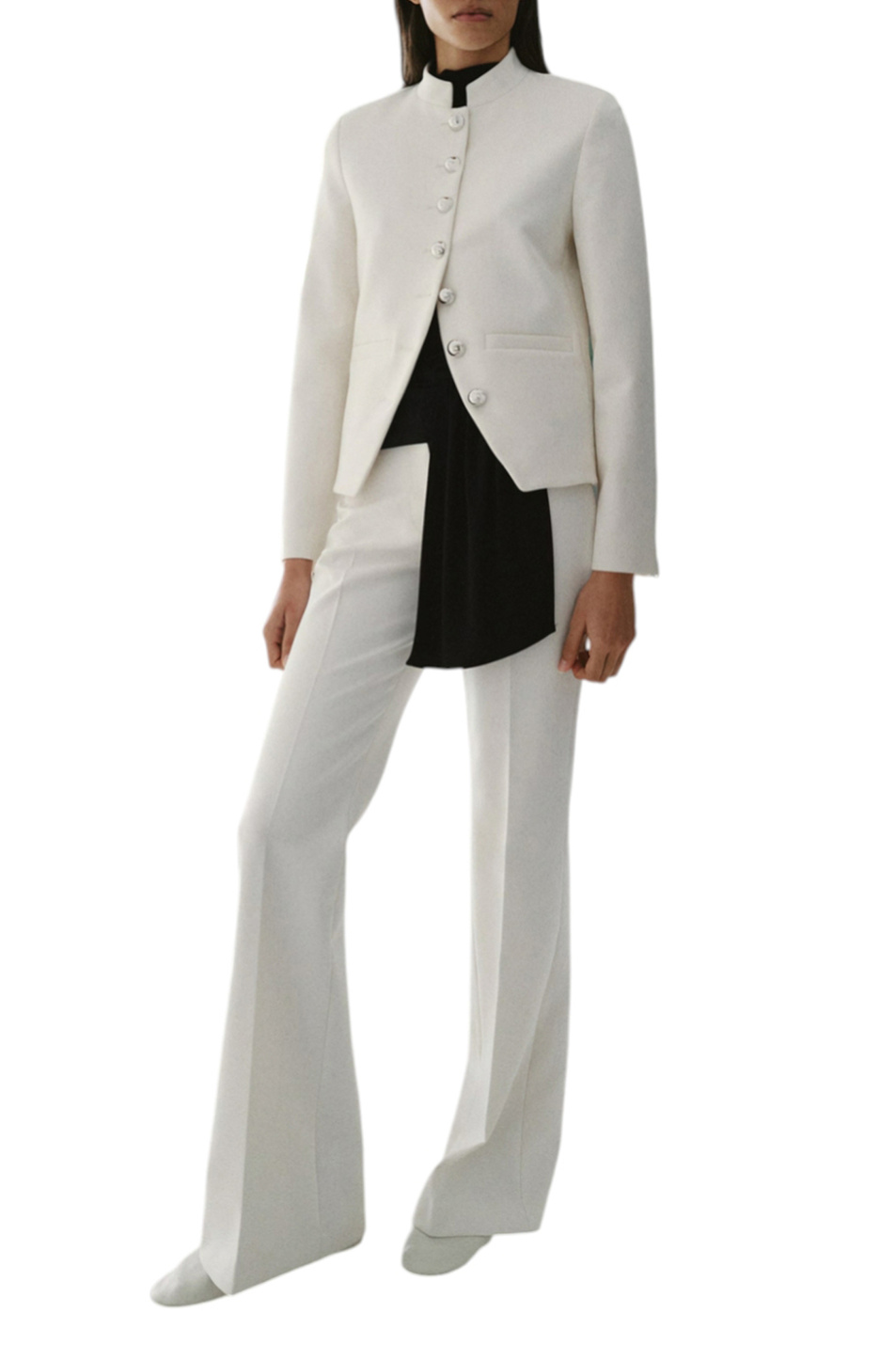 Женский Mango Брюки NEGRONI с низкой посадкой (цвет ), артикул 27095843 | Фото 2