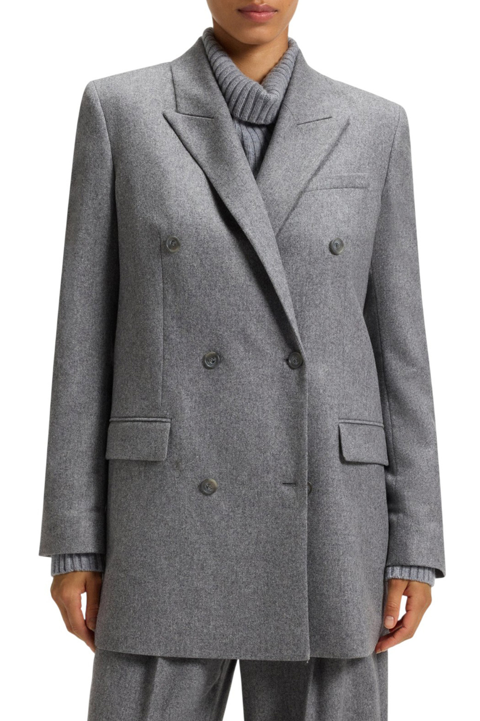 Женский BOSS Пиджак Jukana из смесовой шерсти (цвет ), артикул 50548736 | Фото 3