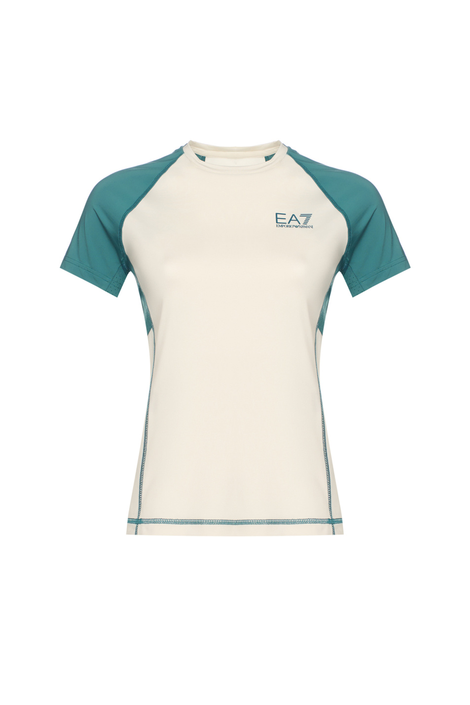 Женский EA7 Футболка с логотипом (цвет ), артикул 7W000890-AF14524 | Фото 1