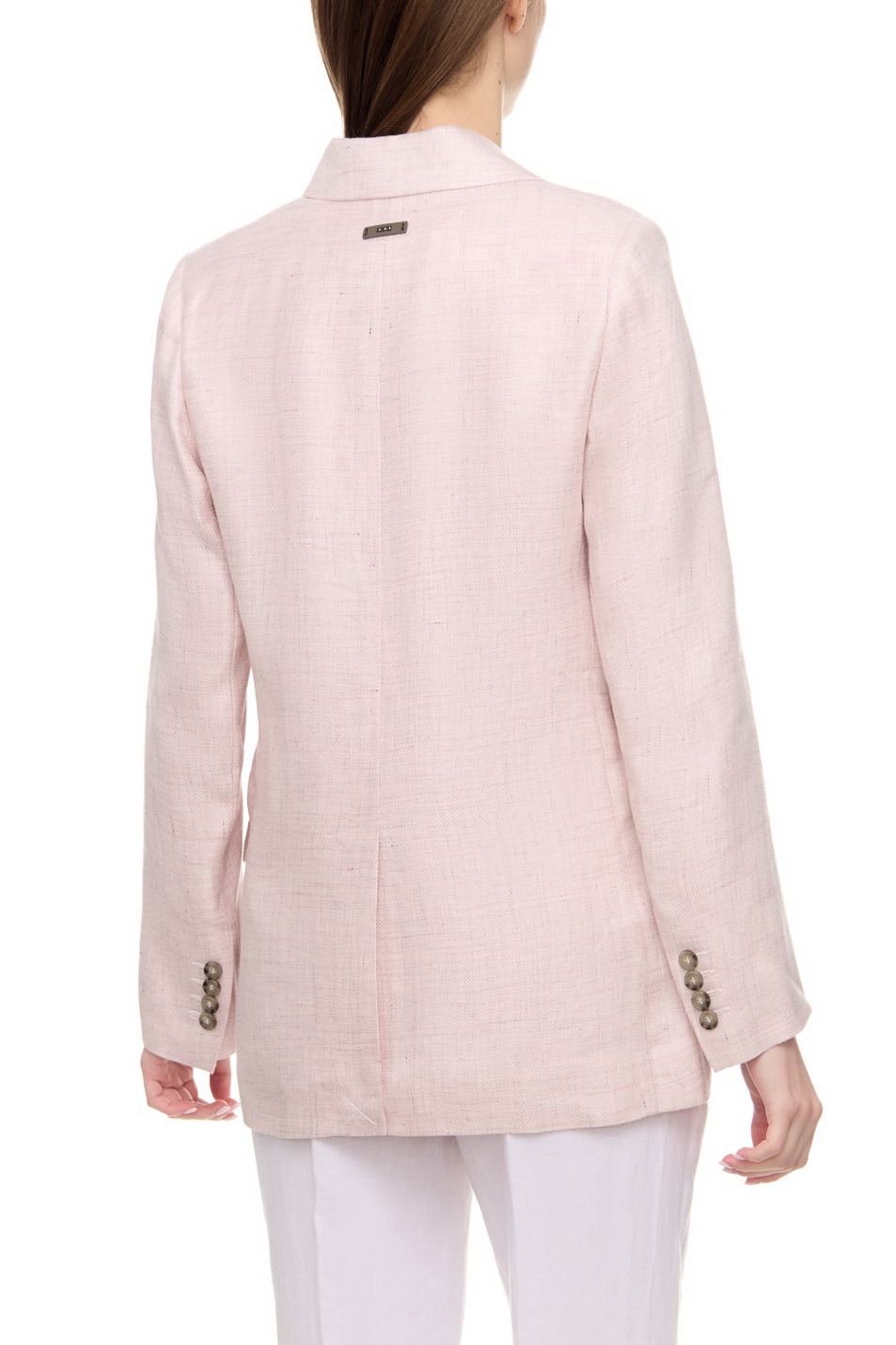 Женский Peserico Пиджак из льна и ацетата (цвет ), артикул S01428N-05412 | Фото 6