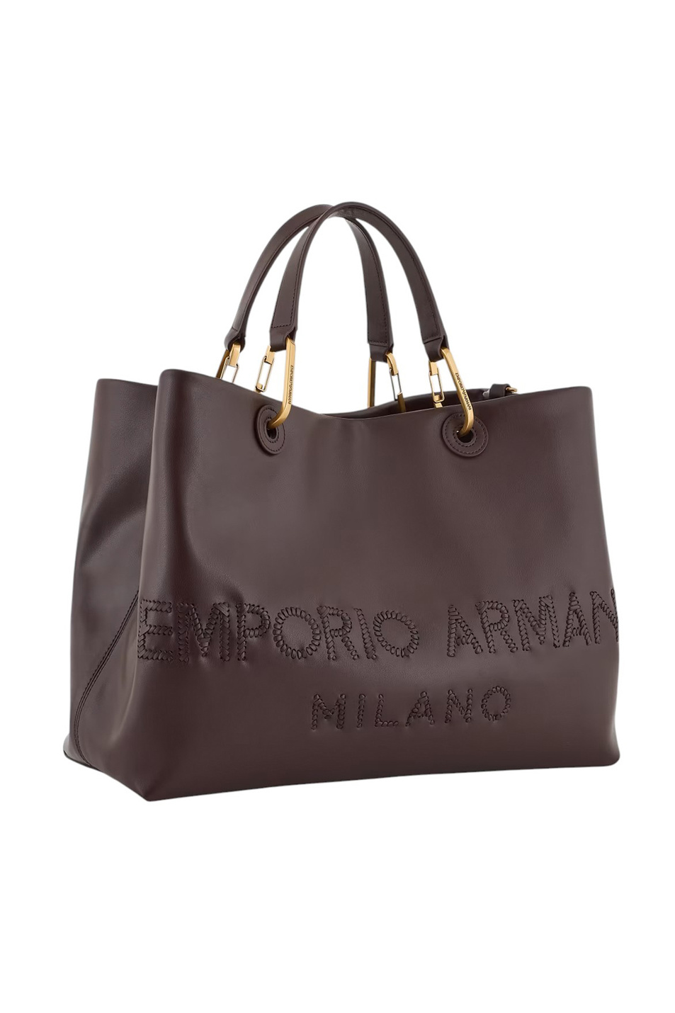 Женский Emporio Armani Сумка-шопер MyEA из натуральной кожи (цвет ), артикул EW000360-AF13792 | Фото 2