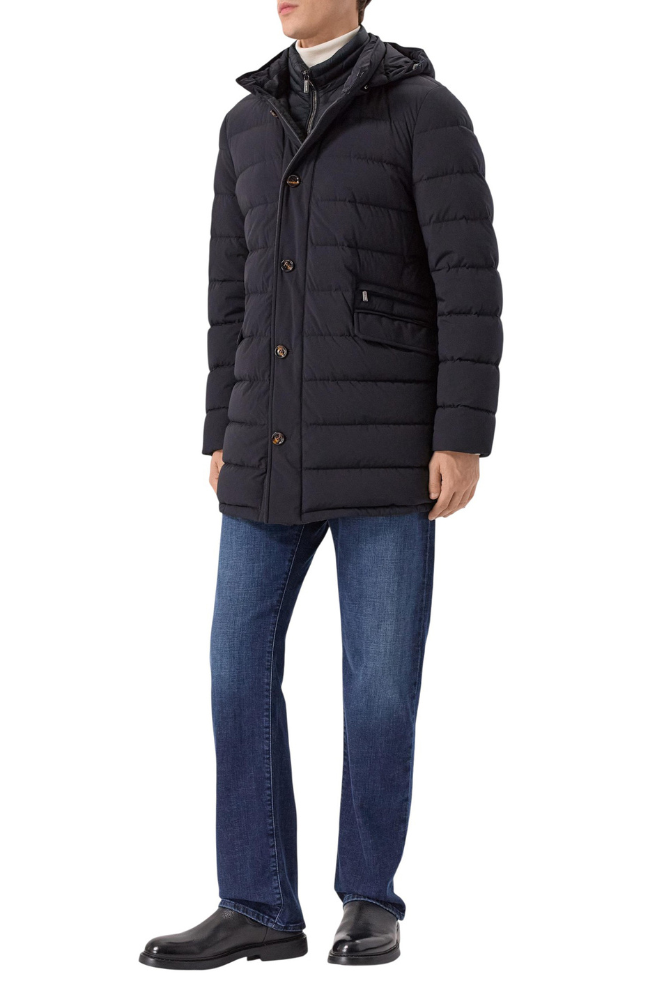 Мужской MooRER Куртка CALANDRI-KN с пуховым наполнителем (цвет ), артикул MOUGI101199-TEPA009-CALAN | Фото 2