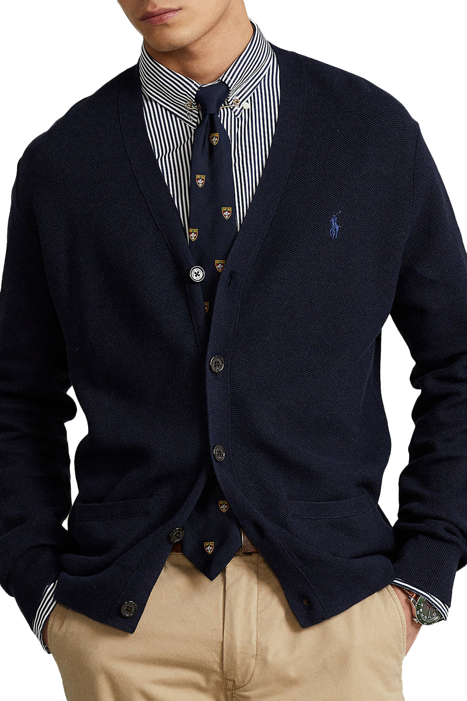 Мужской Polo Ralph Lauren Кардиган с накладными карманами (цвет ), артикул 710701684002 | Фото 3