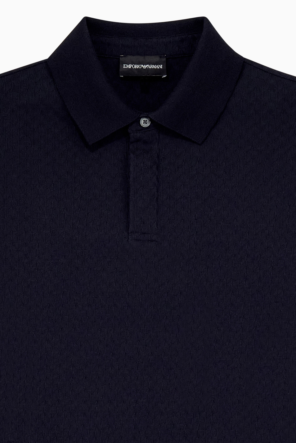 Мужской Emporio Armani Поло из жаккардового джерси (цвет ), артикул EM007039-AF10762 | Фото 3