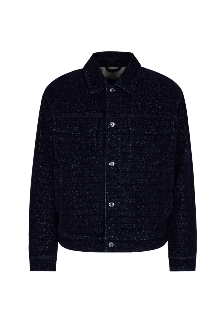 Мужской Emporio Armani Куртка джинсовая из хлопка (цвет ), артикул EM001175-AF13446 | Фото 1