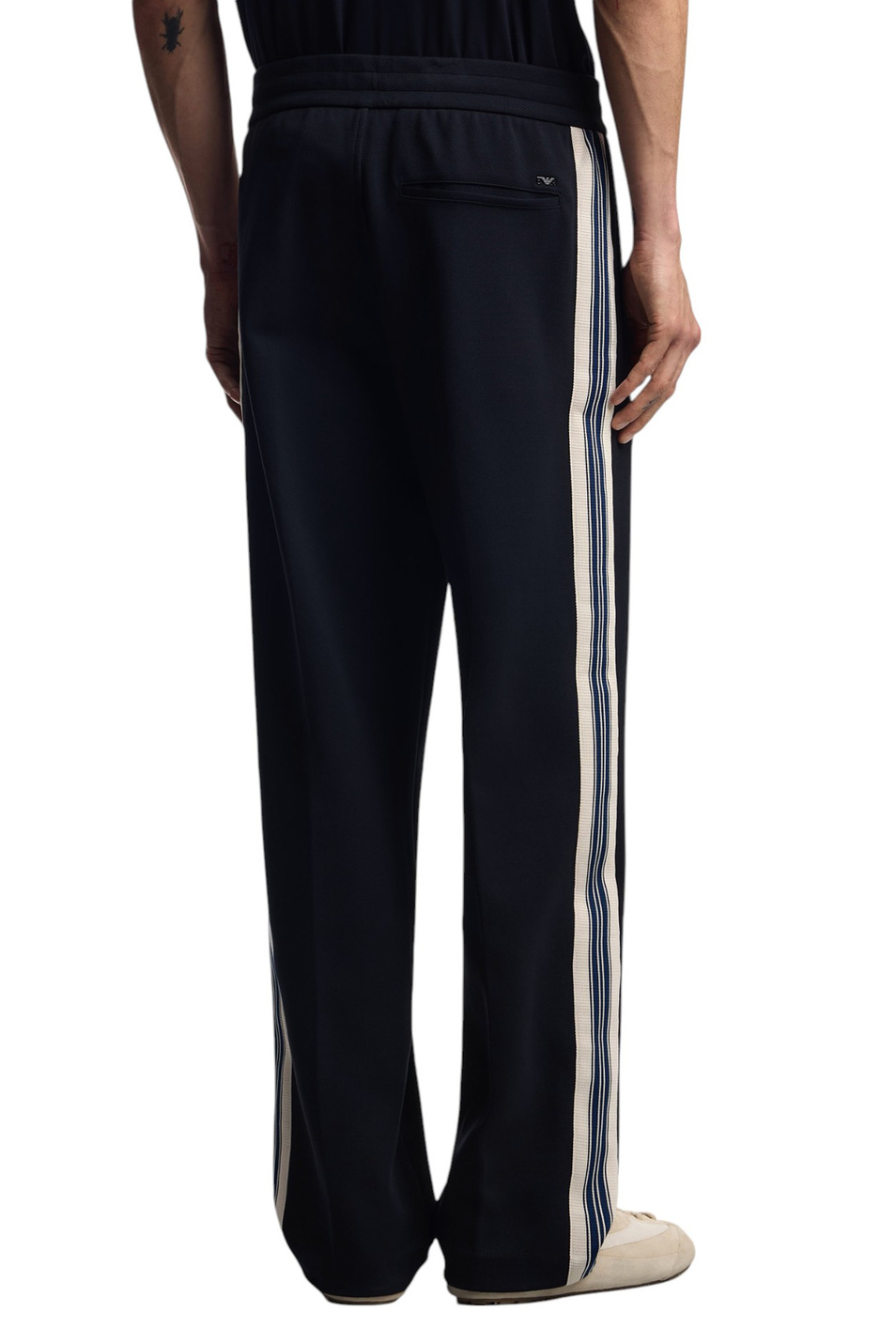Мужской Emporio Armani Брюки с контрастными вставками (цвет ), артикул EM002873-AF13488 | Фото 4
