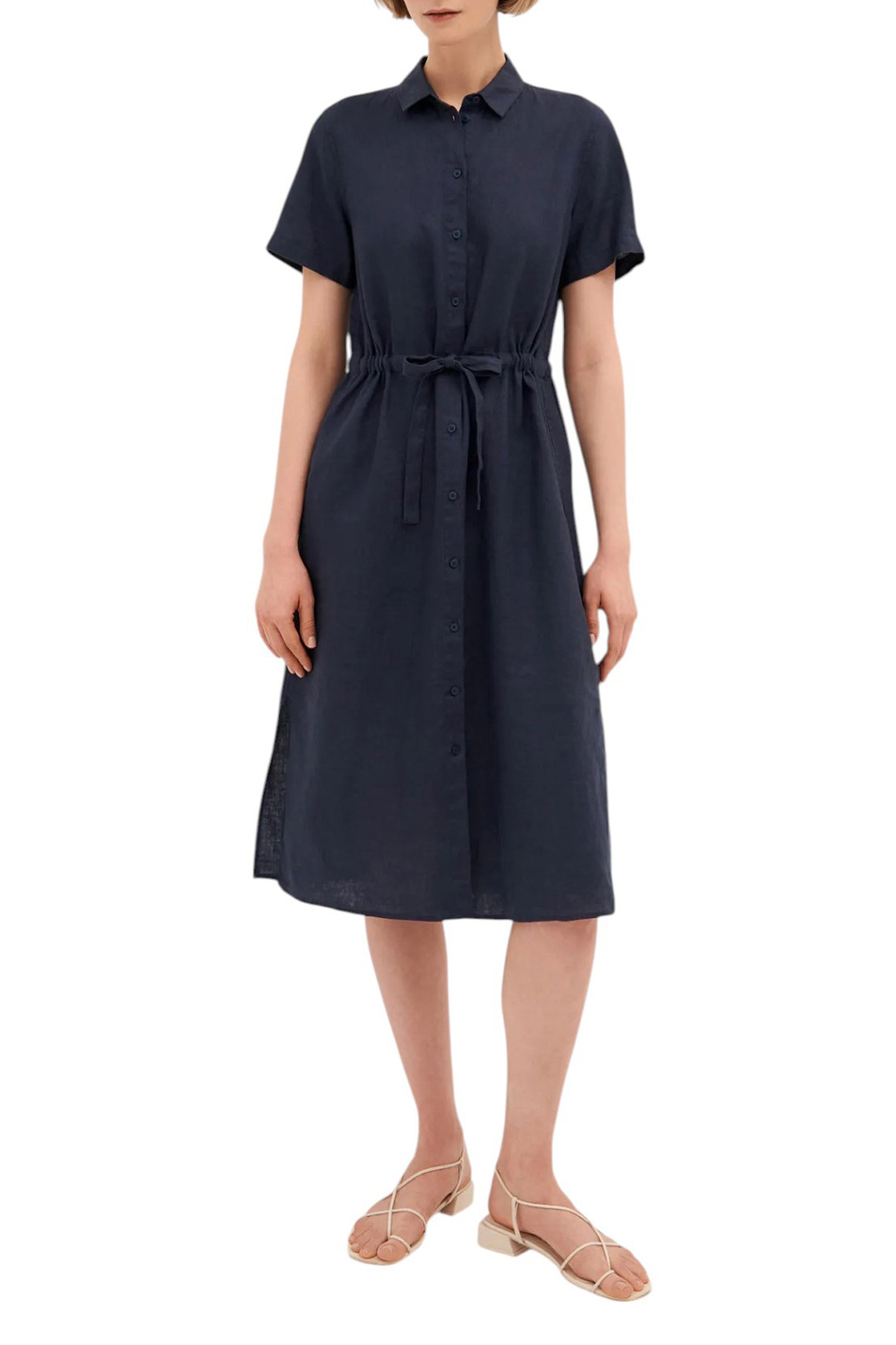 Женский Gerry Weber Платье из льна (цвет ), артикул 580039-31235 | Фото 3