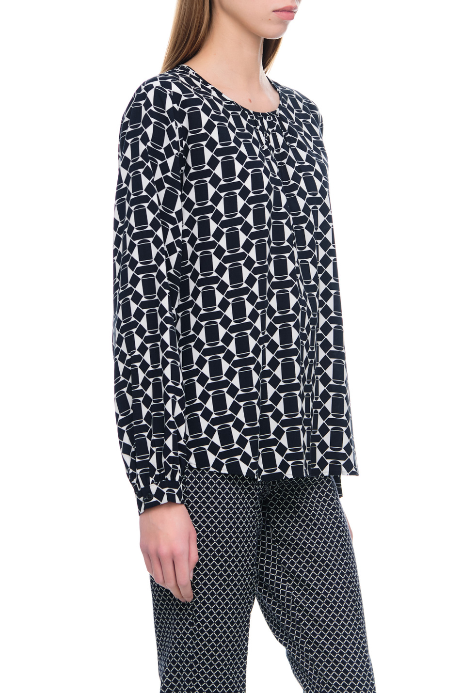 Женский Gerry Weber Блузка из вискозы с принтом (цвет ), артикул 965007-31442 | Фото 5