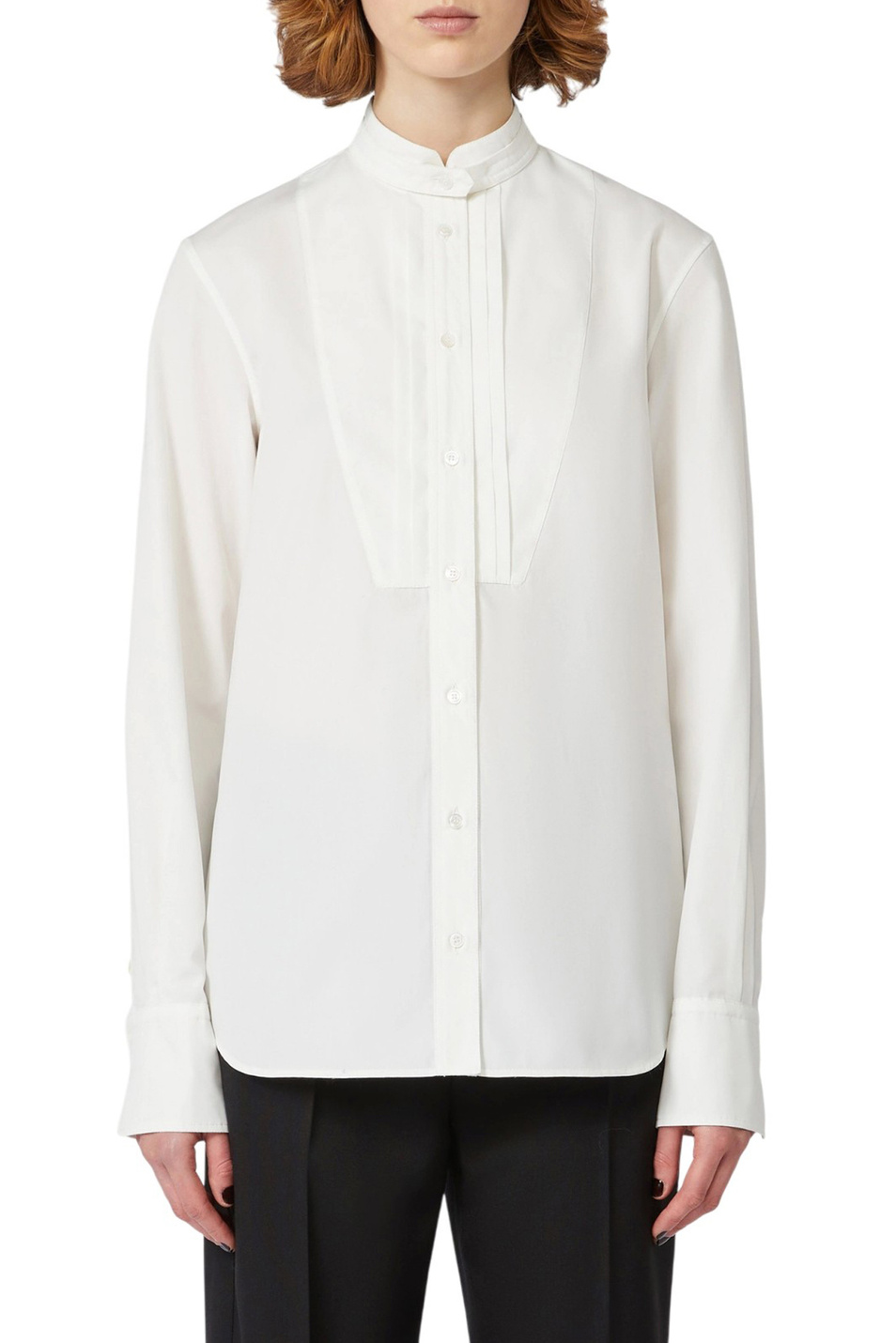 Женский Weekend Max Mara Рубашка BUTTERFLY1234 из хлопка (цвет ), артикул 2525116023 | Фото 3