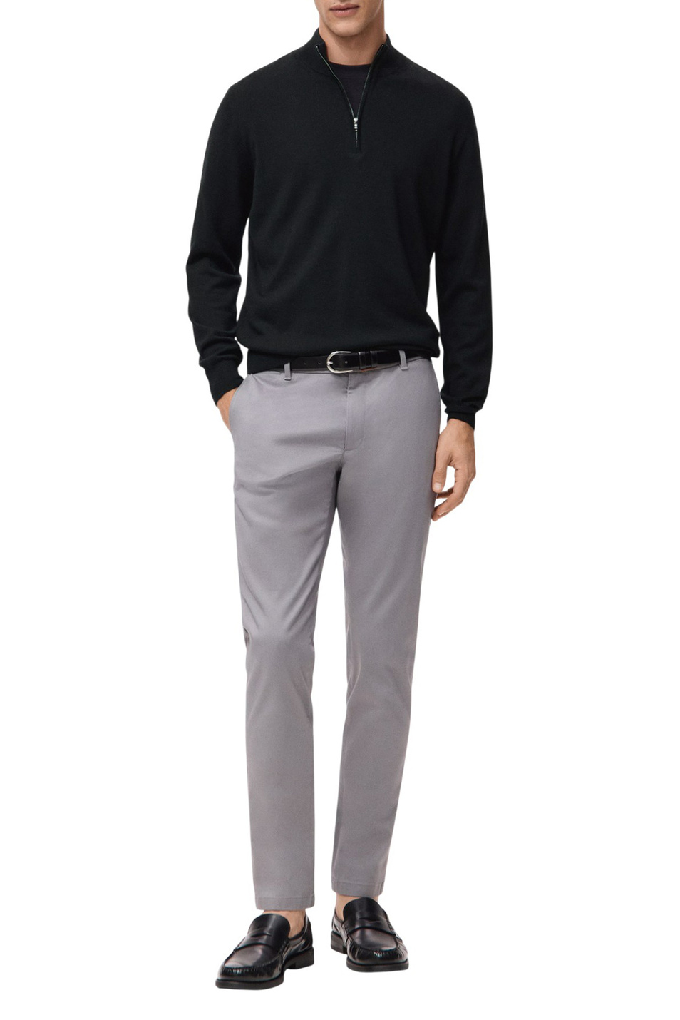 Мужской Mango Man Свитер WILLYP из шерсти (цвет ), артикул 27041285 | Фото 2