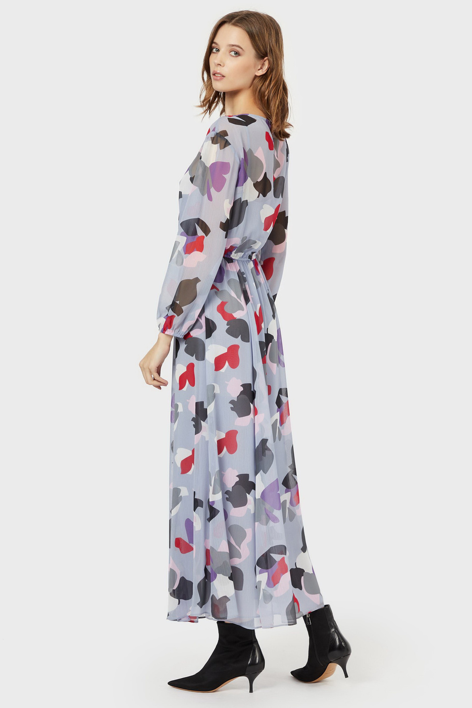 Женский Emporio Armani Платье с цветочным принтом (цвет ), артикул 3H2A98-2NXUZ | Фото 5