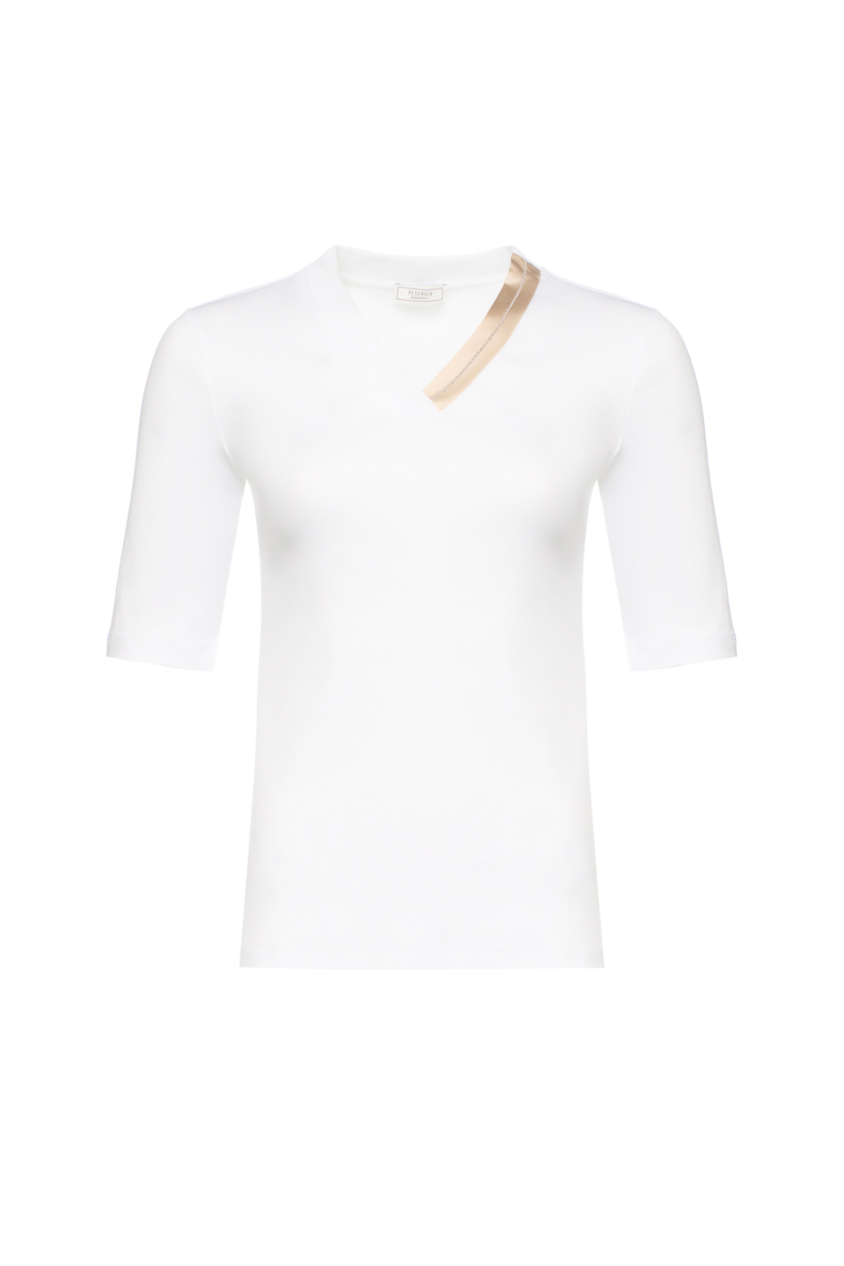 Женский Peserico Футболка из эластичного хлопка (цвет ), артикул A06741J0-5669A | Фото 1